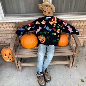 Rare Vintage Halloween Sweater Eagles Nest